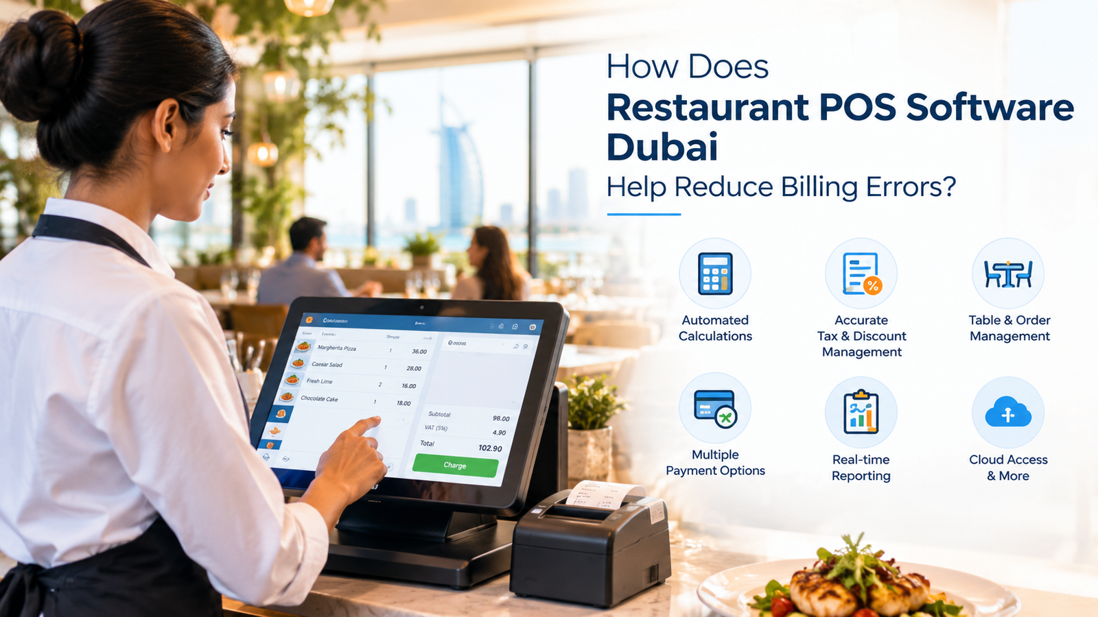 POS system software for restaurant Dubai